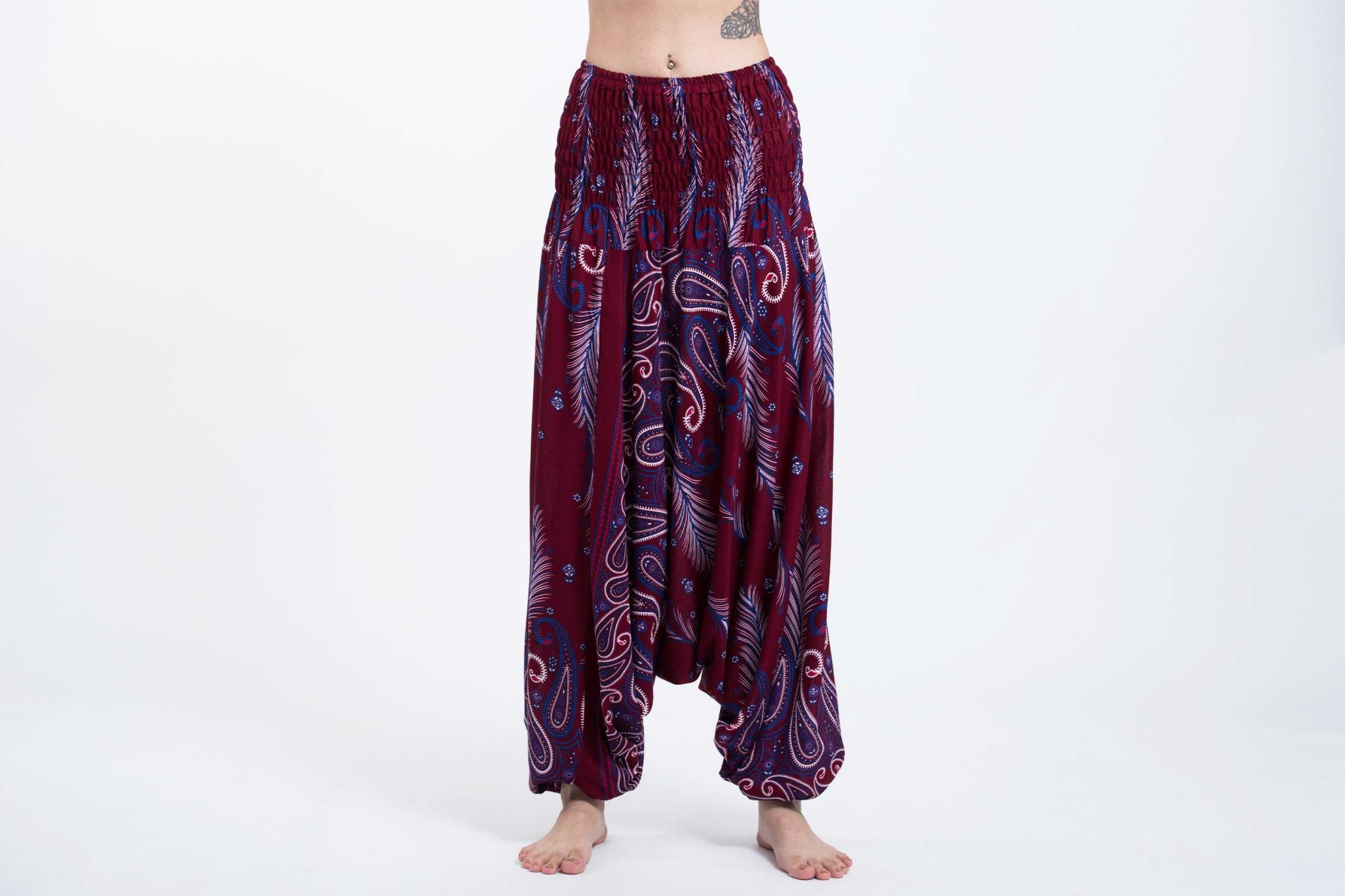 paisley harem jumpsuit